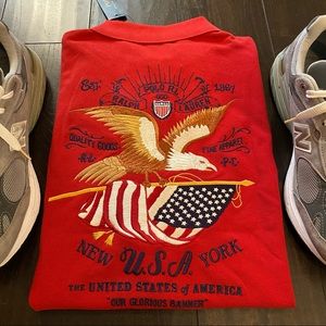 SOLD!! Polo Ralph Lauren USA Polo Shirt